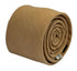 caramel beige plain linen tie